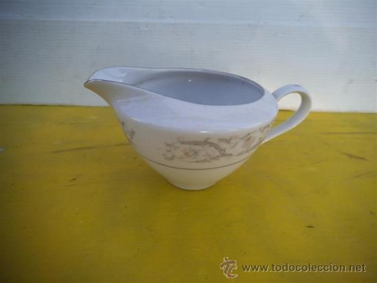Antig&uuml;edades: jarra de leche de porcelana - Foto 1