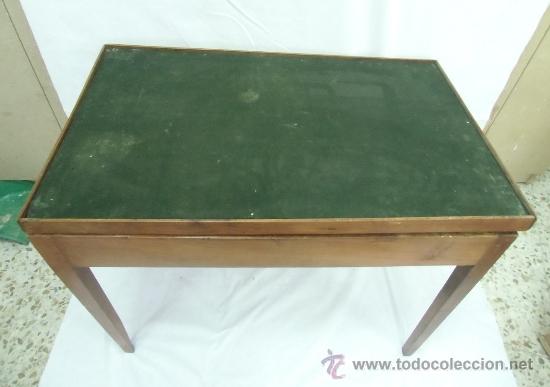 Antig&uuml;edades: MESA DE JUEGO, S.XVIII - Foto 5