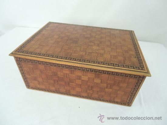 Antig&uuml;edades: CAJA INGLESA ,S.XIX - Foto 6