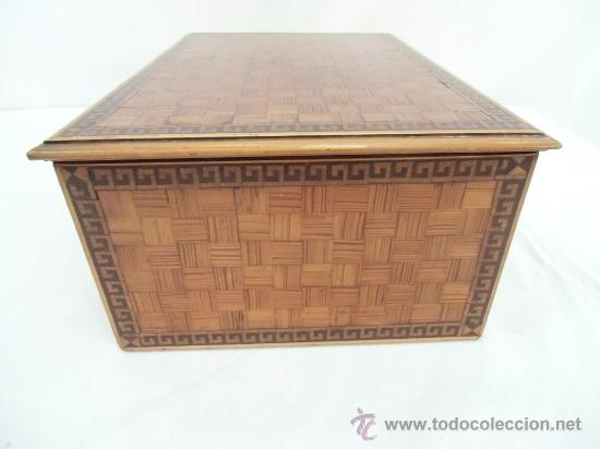 Antig&uuml;edades: CAJA INGLESA ,S.XIX - Foto 3