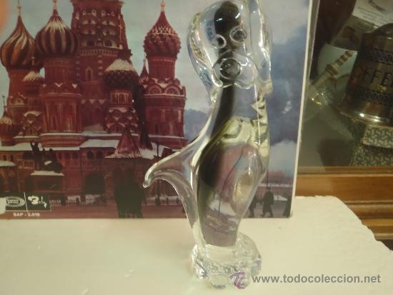 Antig&uuml;edades: PERRITO DE CRISTAL DE MURANO 22 CM - Foto 1