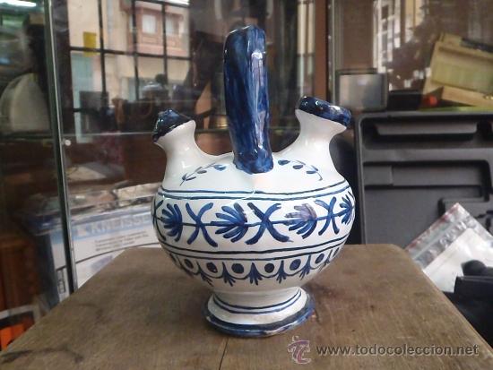 Antig&uuml;edades: PEQUE&Ntilde;O BOTIJO DE TALAVERA - Foto 1