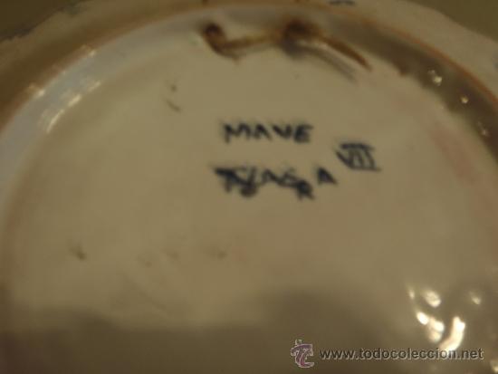 Antig&uuml;edades: PLATO DE TALAVERA MAVE  VII - Foto 2