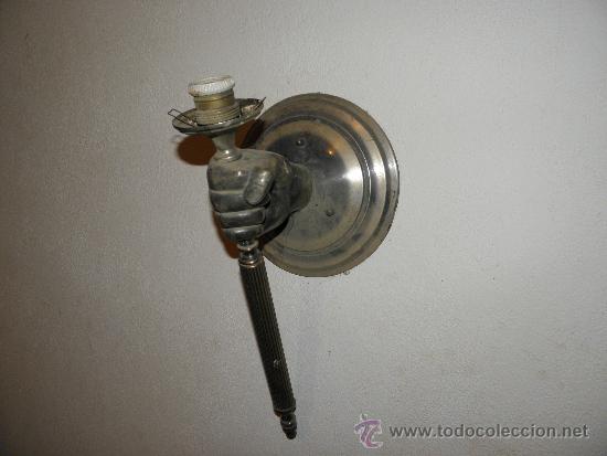 Antig&uuml;edades: aplique antiguo en metal - Foto 1