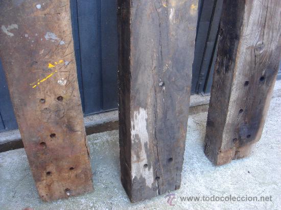 Antig&uuml;edades: 3 ANTIGUAS VIGAS MADERA SANAS - Foto 3