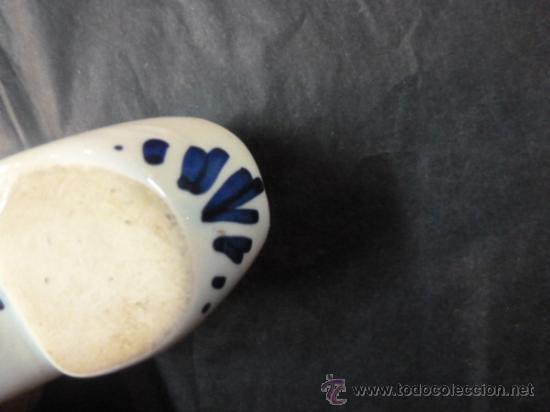 Antig&uuml;edades: zueco en ceramica loza de delf - Foto 8