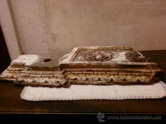 Antig&uuml;edades: PIEZA-TROZO DE RETABLO - Foto 4