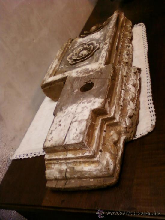 Antig&uuml;edades: PIEZA-TROZO DE RETABLO - Foto 6