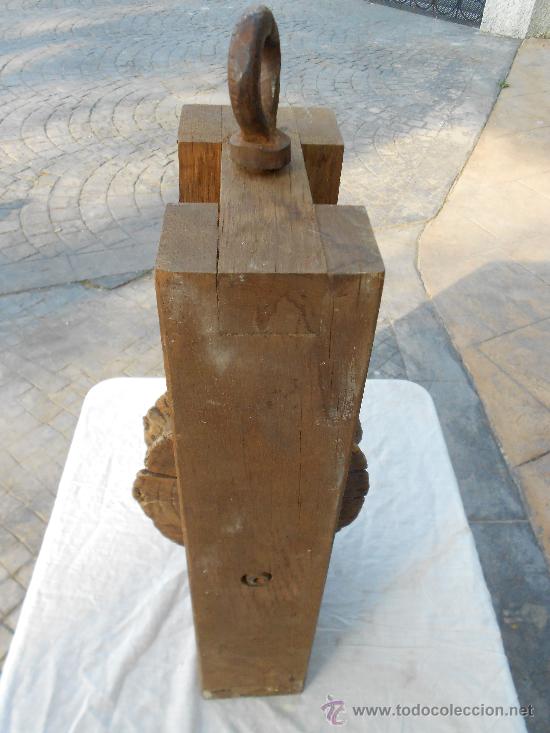 Antig&uuml;edades: GARRUCHA DE MADERA - Foto 4
