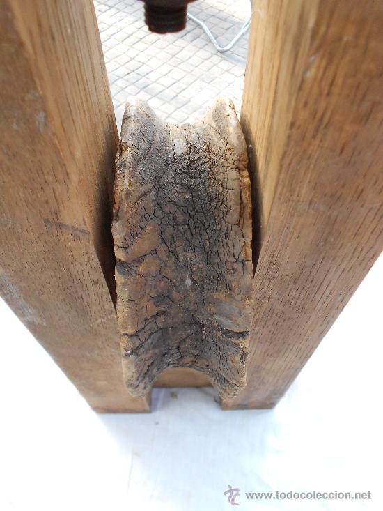 Antig&uuml;edades: GARRUCHA DE MADERA - Foto 5