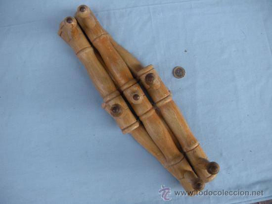 Antig&uuml;edades: ANTIGUA PERCHA EXTENSIBLE. - Foto 3