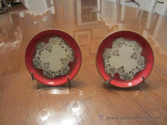 Antig&uuml;edades: platitos porcelana - Foto 1