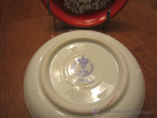 Antig&uuml;edades: platitos porcelana - Foto 2