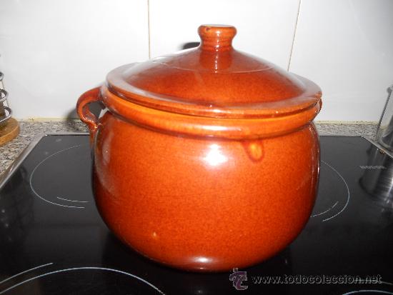 Antig&uuml;edades: ANTIGUA OLLA DE BARRO VIDRADO . - Foto 3
