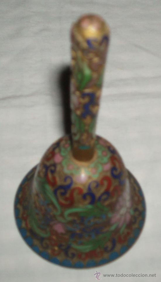 Antig&uuml;edades: campanilla esmaltada cllosonnet - Foto 1