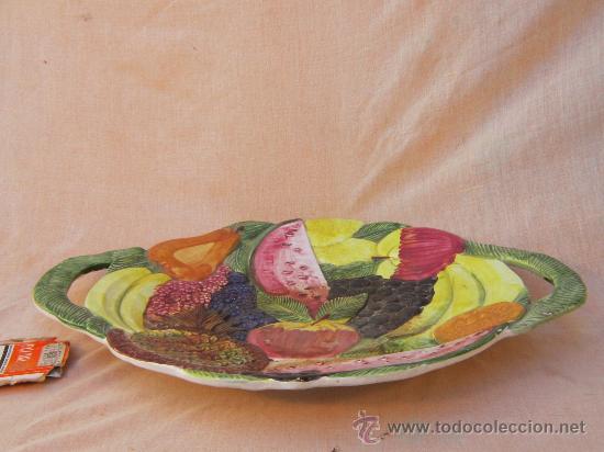 Antig&uuml;edades: FRUTERO EN CERAMICA - Foto 2
