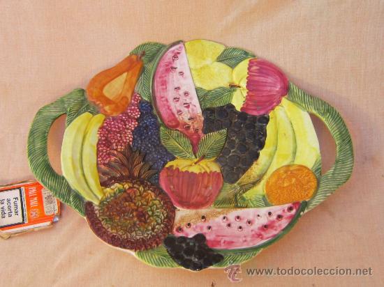 Antig&uuml;edades: FRUTERO EN CERAMICA - Foto 3