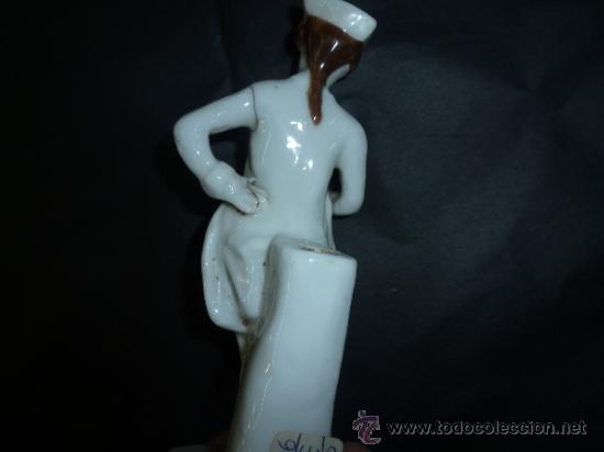 Antig&uuml;edades: FIGURA DE PORCELAN GALAN - Foto 6
