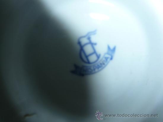 Antig&uuml;edades: lechera de loza HISPANIA - Foto 5