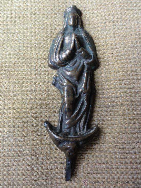 Antig&uuml;edades: VIRGEN DE BRONCE - Foto 1