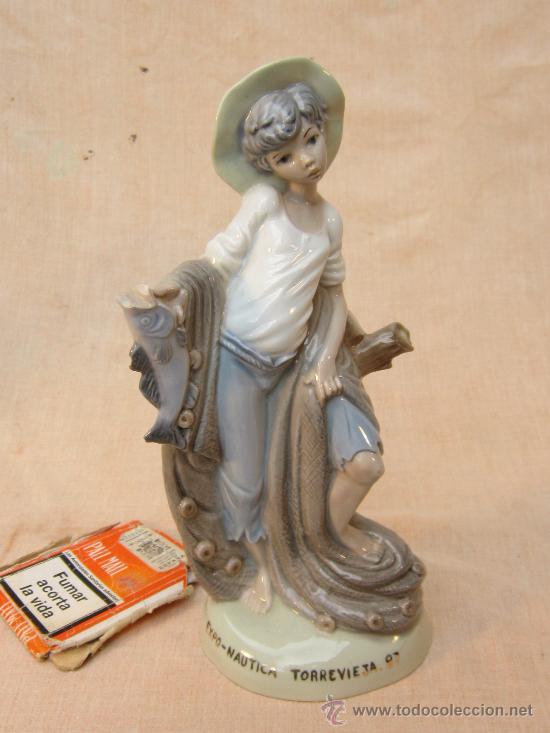Antig&uuml;edades: FIGURA DE PORCELANA MIRETE