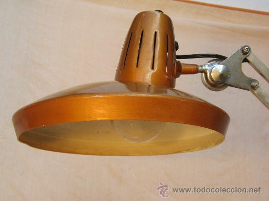 Antig&uuml;edades: LAMPARA DE MESA DE DESPACHO FASE - Foto 3