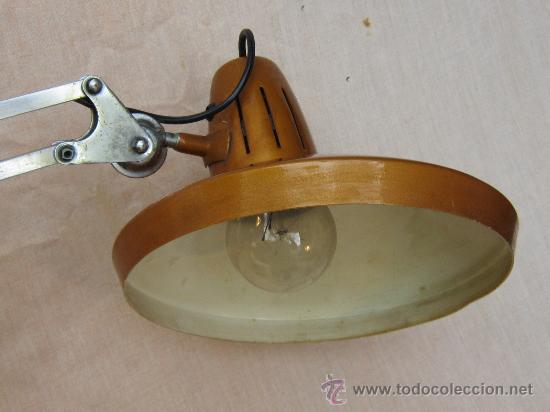 Antig&uuml;edades: LAMPARA DE MESA DE DESPACHO FASE - Foto 6