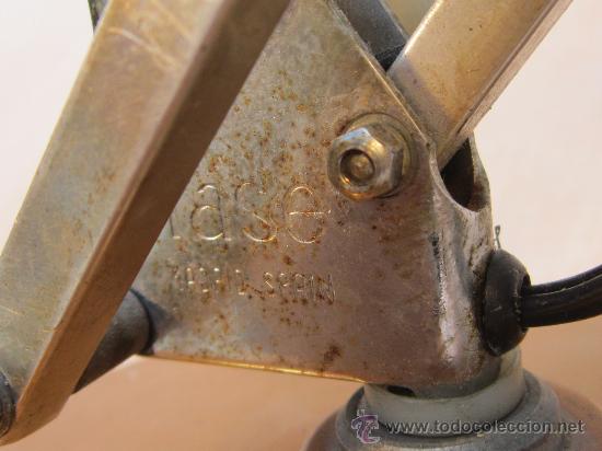 Antig&uuml;edades: LAMPARA DE MESA DE DESPACHO FASE - Foto 7