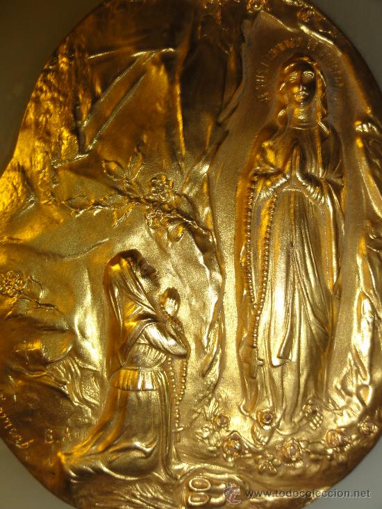 Antig&uuml;edades: BENDITERA BRONCE DORADO - Foto 3