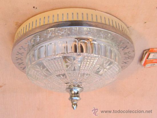 Antig&uuml;edades: LAMPARA DE TECHO PLAFON - Foto 1