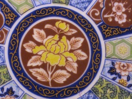 Antig&uuml;edades: Plato de porcelana Imari ware - Foto 2