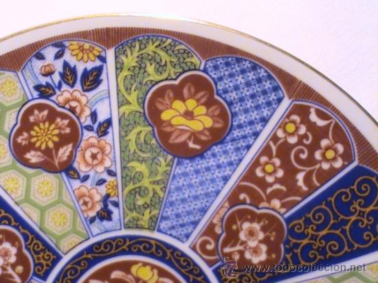 Antig&uuml;edades: Plato de porcelana Imari ware - Foto 3