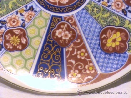 Antig&uuml;edades: Plato de porcelana Imari ware - Foto 4