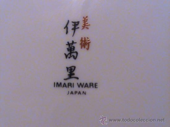 Antig&uuml;edades: Plato de porcelana Imari ware - Foto 5
