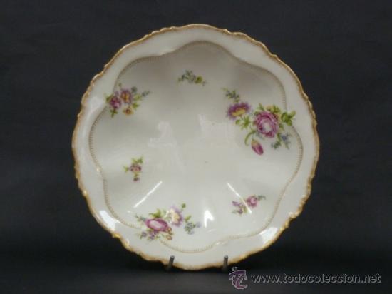 Antig&uuml;edades: FRUTERO DE PORCELANA DE LIMOGES - Foto 5