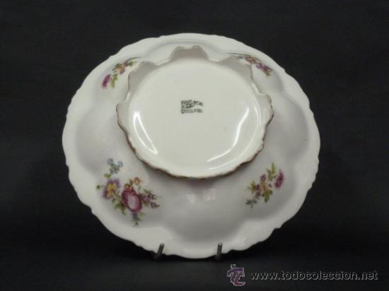 Antig&uuml;edades: FRUTERO DE PORCELANA DE LIMOGES - Foto 4