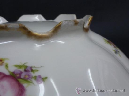 Antig&uuml;edades: FRUTERO DE PORCELANA DE LIMOGES - Foto 2