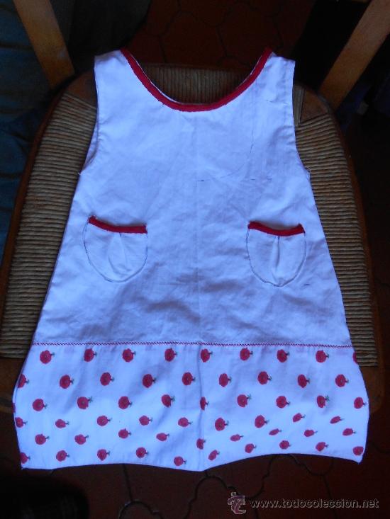 Antig&uuml;edades: VESTIDO  de algod&oacute;n - - Foto 1
