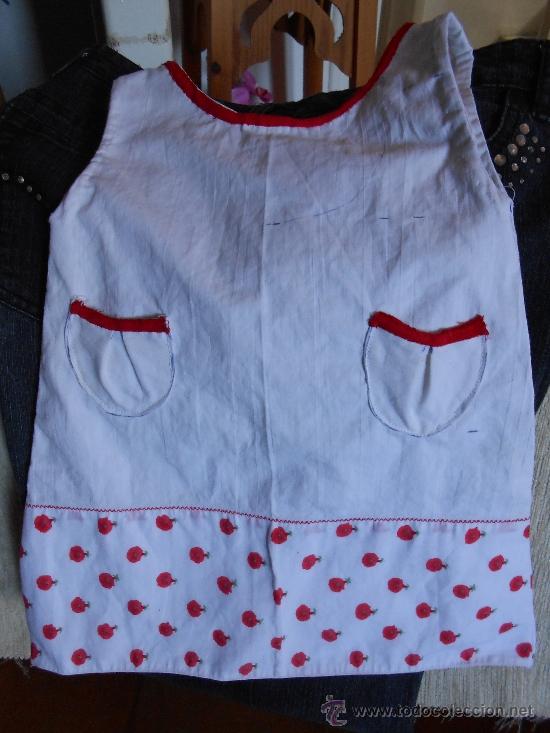 Antig&uuml;edades: VESTIDO  de algod&oacute;n - - Foto 2