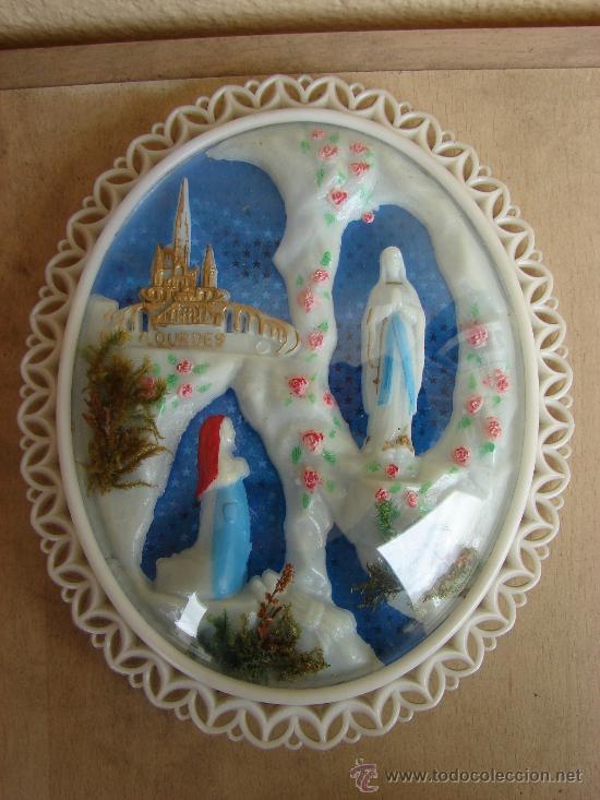 Antig&uuml;edades: VIRGEN DE LOURDES. A&Ntilde;OS 60 - Foto 1