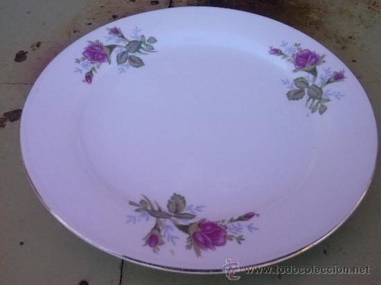 Antig&uuml;edades: precioso plato de china. - Foto 1