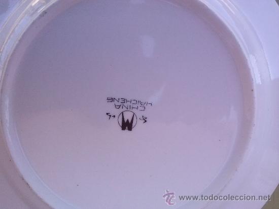 Antig&uuml;edades: precioso plato de china. - Foto 3
