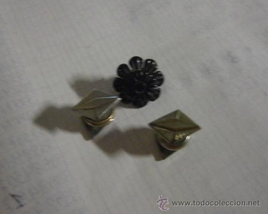 Antig&uuml;edades: Juego de gemelos y pendiente - Foto 1