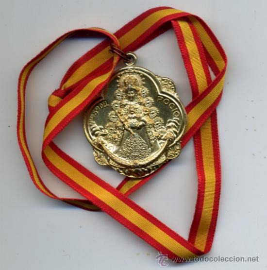 Antig&uuml;edades: MEDALLA DE LA VIRGEN DEL ROCIO - Foto 1