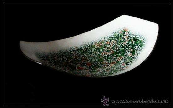 Antig&uuml;edades: Preciosa bandeja de esmalte - Foto 3