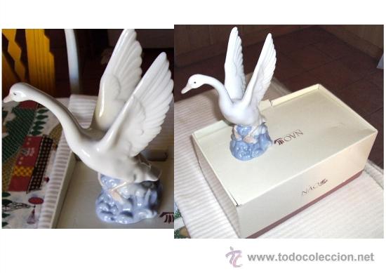 Antig&uuml;edades: Figura Cisne de la Casa NAO - Foto 1