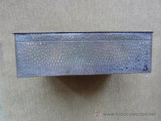 Antig&uuml;edades: CAJA METAL PLATEADO - Foto 2