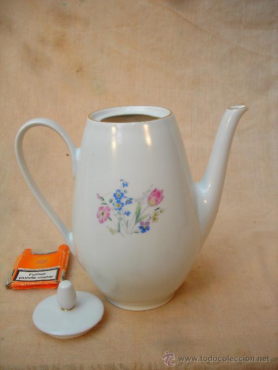 Antig&uuml;edades: CAFETERA EN PORCELANA MADE IN GERMANY - Foto 2