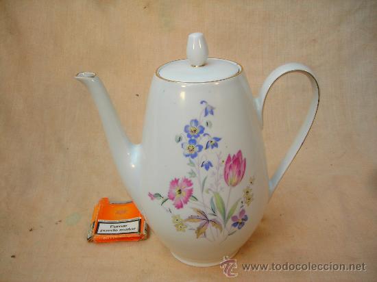Antig&uuml;edades: CAFETERA EN PORCELANA MADE IN GERMANY - Foto 4