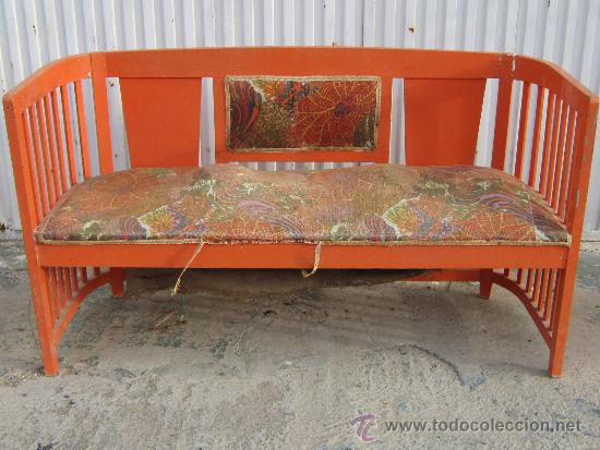 Antig&uuml;edades: SOFA EN MADERA - Foto 1